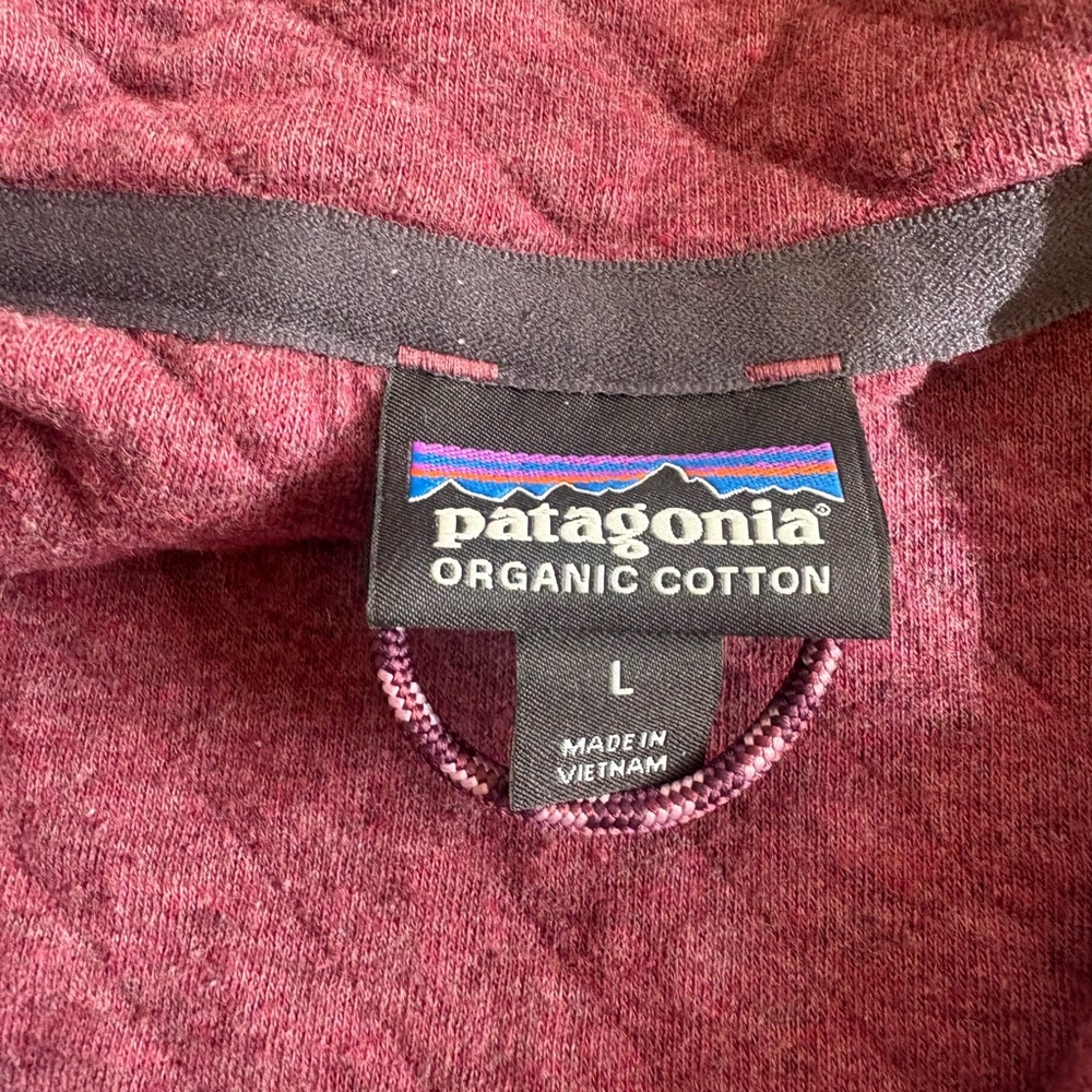 Patagonia Purple Quilted Pullover - Picture 3 of 5